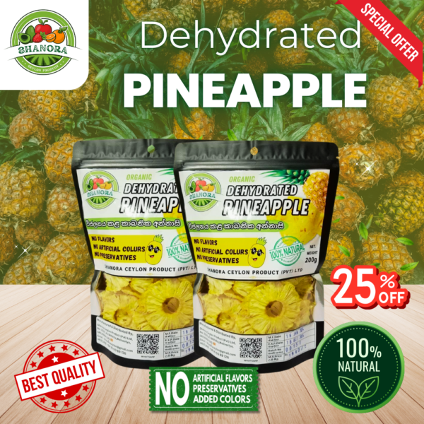 100% Organic Pineapple Fruit Pure Dried Dehydrated Slices Rings Natural Quality