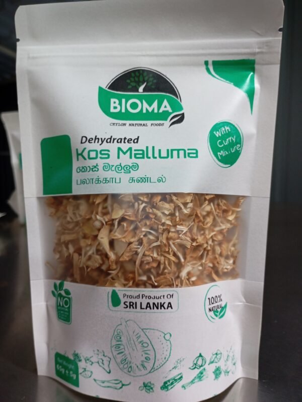 Dehydrated Kos Malluma with curry mixtue