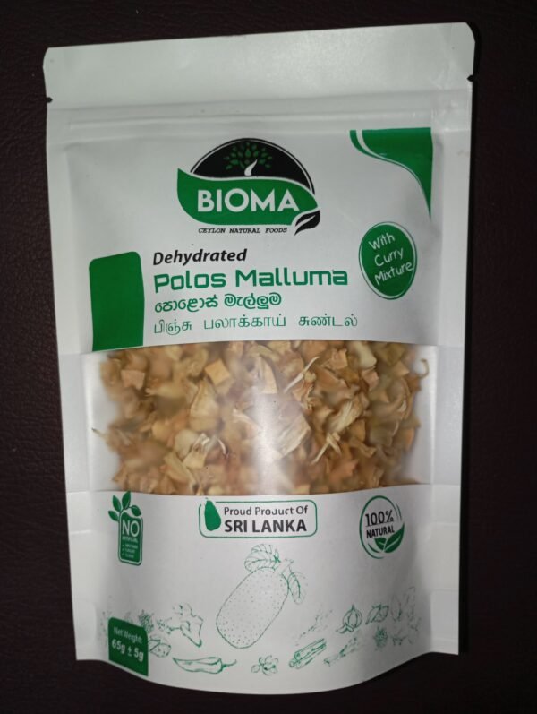 Dehydrated Polos Malluma with curry mixture