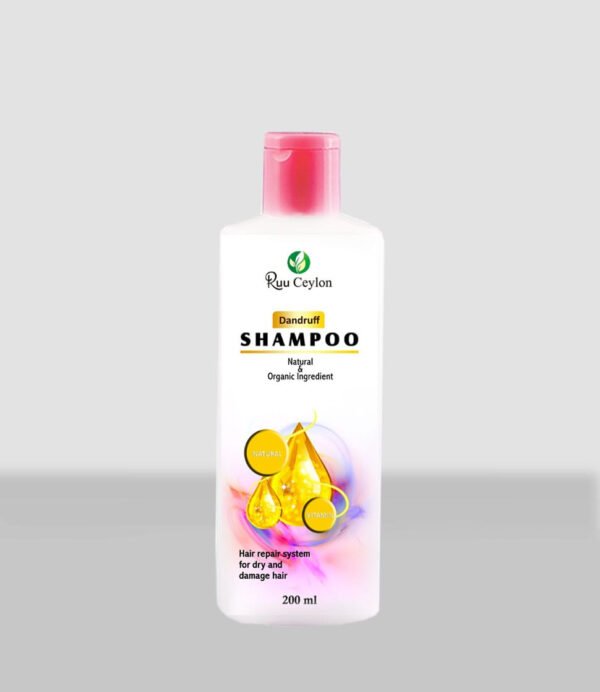 Dandruff shampoo Ruu ceylon Brand හිස්සොරි ෂැම්පු 100%Natural
