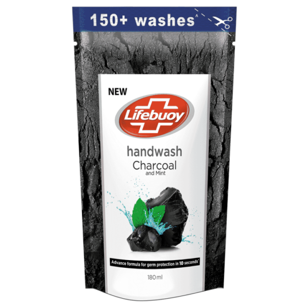 Lifebuoy Hand Wash Pouch Charcoal - 180ml