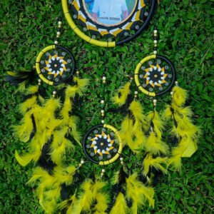 Nadee Collection Dream Catcher - 20.Cm 1Ring 8 Cm 3Rings (Size)
