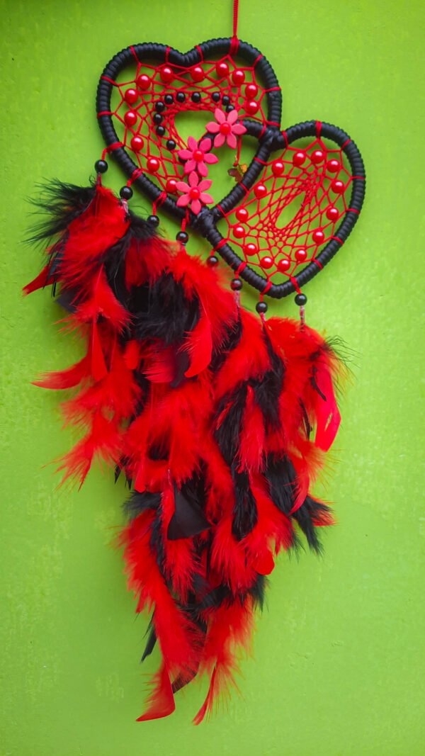 Nadee Collection Dream Catcher - 10.Cm 2.Heart (Size) Valentine Design