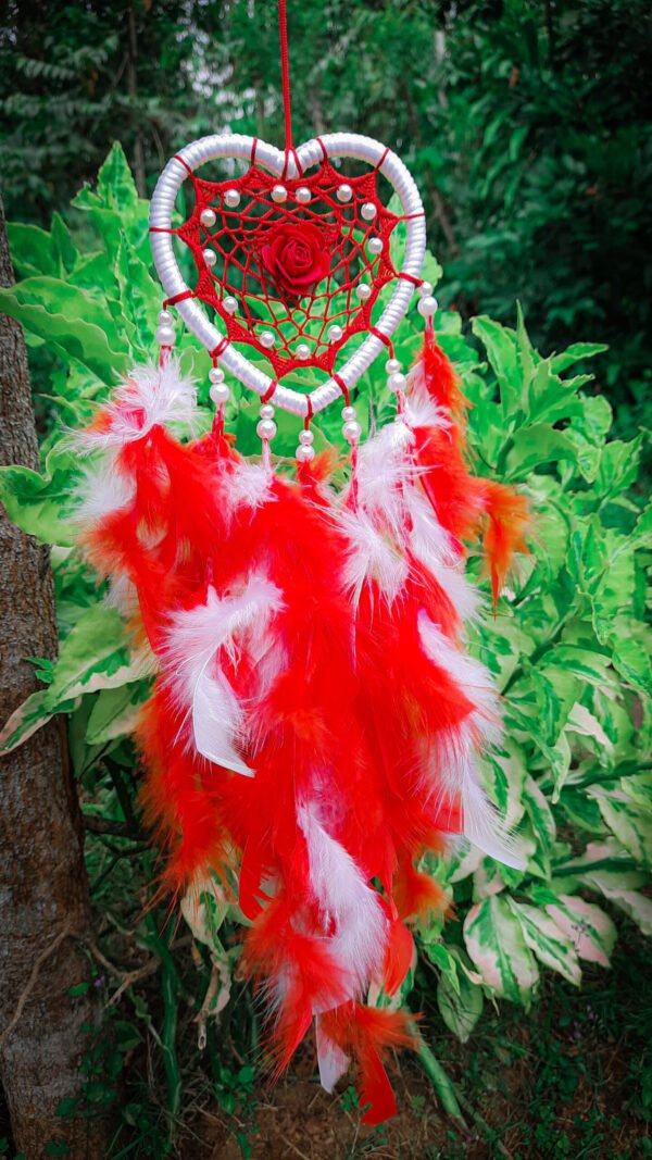 Nadee Collection Dream Catcher - 10 Cm Heart (Size) Valentine Gift - Image 3