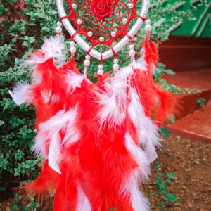 Nadee Collection Dream Catcher - 10 Cm Heart (Size) Valentine Gift
