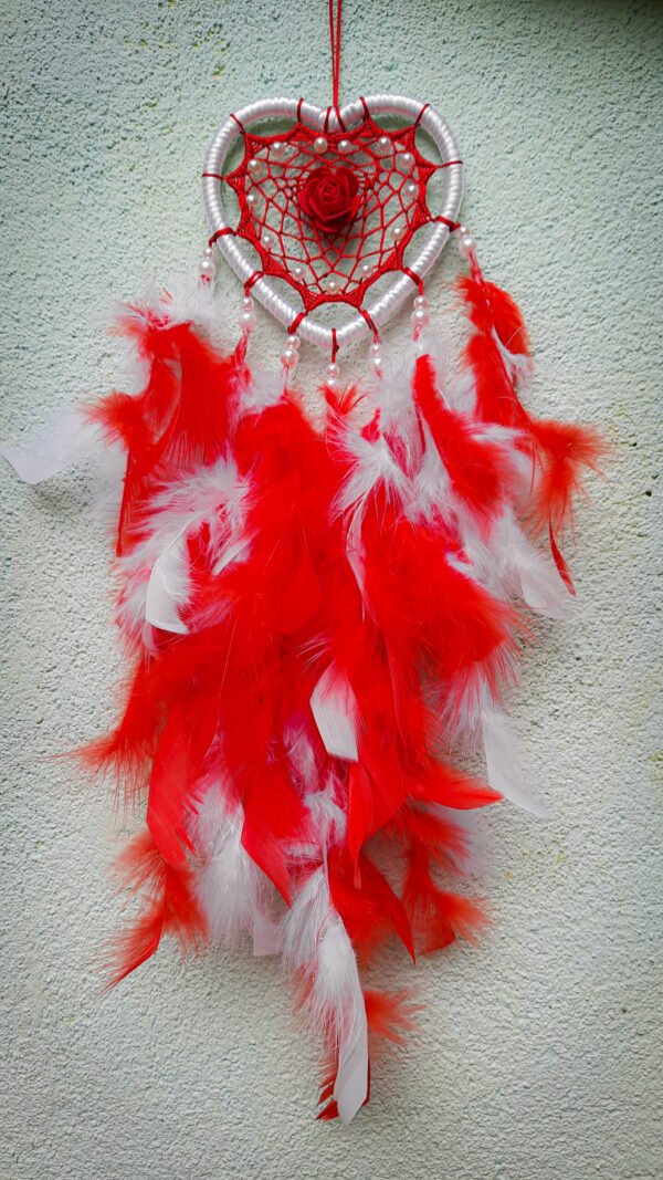 Nadee Collection Dream Catcher - 10 Cm Heart (Size) Valentine Gift