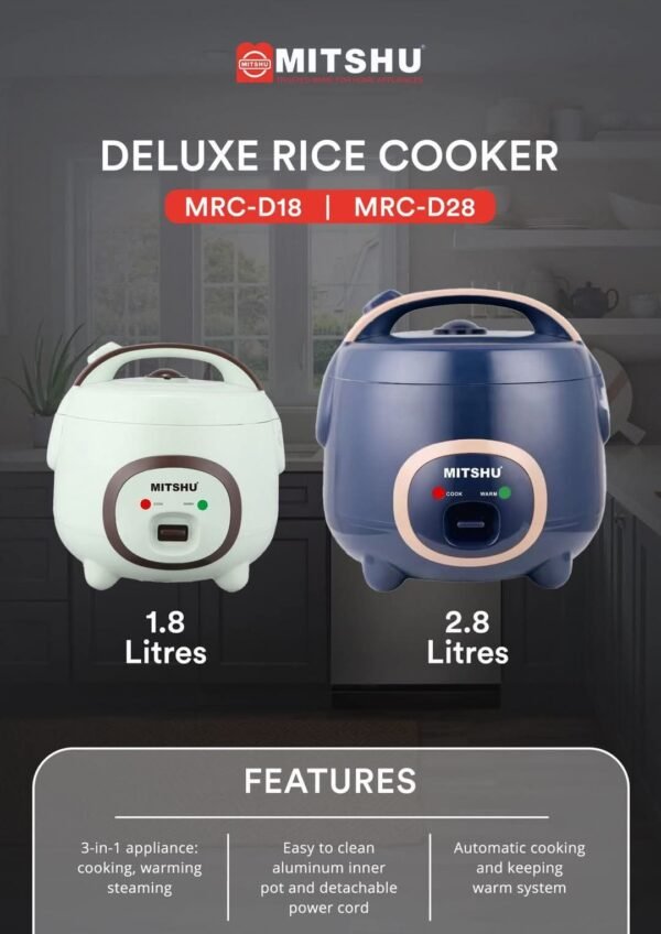 Mitshu Rice cooker/රයිස් කුකර්