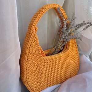 Crochet Hand Bag/ක්‍රොචට් හෑන්ඩ් බෑග්