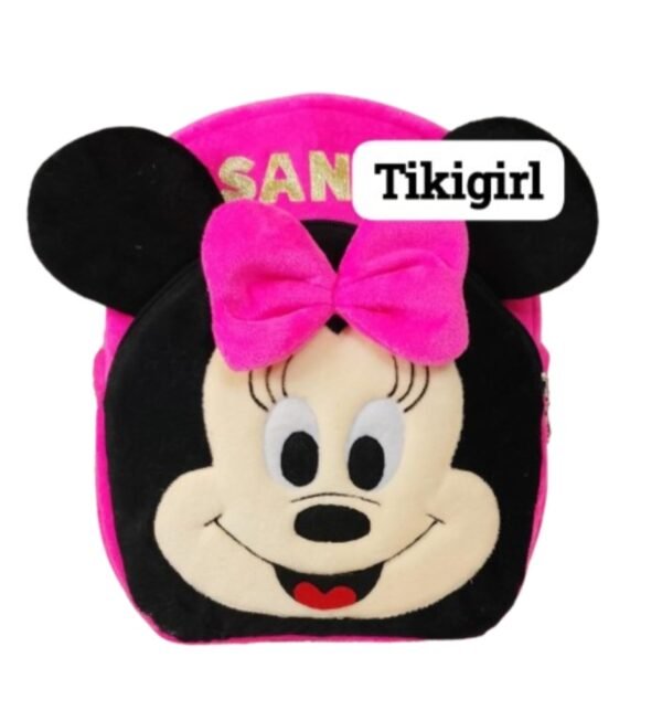 Mikey mouse backpack /මිකී L size available