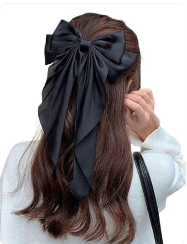 Korean Long hair Bow/කොරියන ලෝන්ග් හෙයාර් බෝ