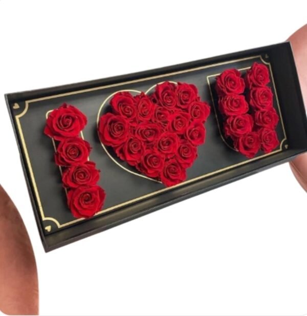 ROSE FLOWER GIFT BOX /රෝසමල් BOX