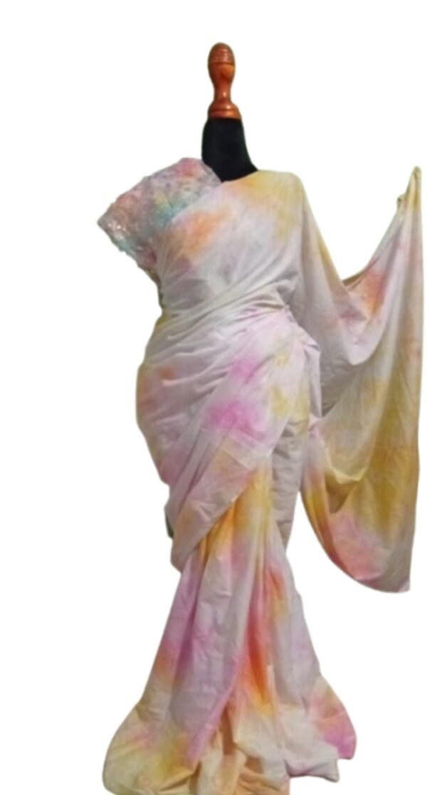 Voil meterial full saree/වොයිල් මැටීරියල් සාරි