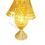 Coconut flakes table lamp/පොල් ඉරටු මේස ලාම්පු