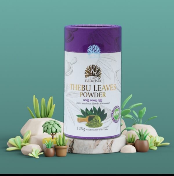 Thebu leaves powdeer/තෙබු කොල කුඩු - Image 2