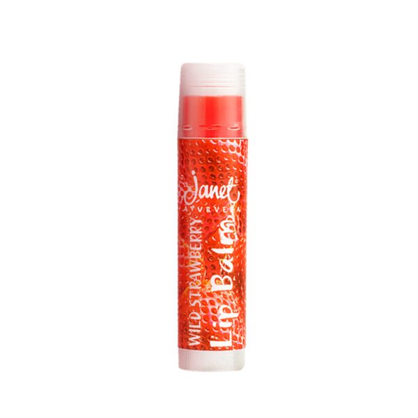 Janet Ayurveda Lip Balm Wild Strawberry 3.5g