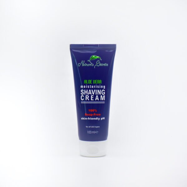 Nature`s Secrets Aloe Moisturising Shaving Cream - 100ml - Image 2