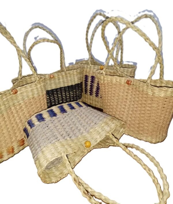 Weaving Pan Grass Handy Bags
