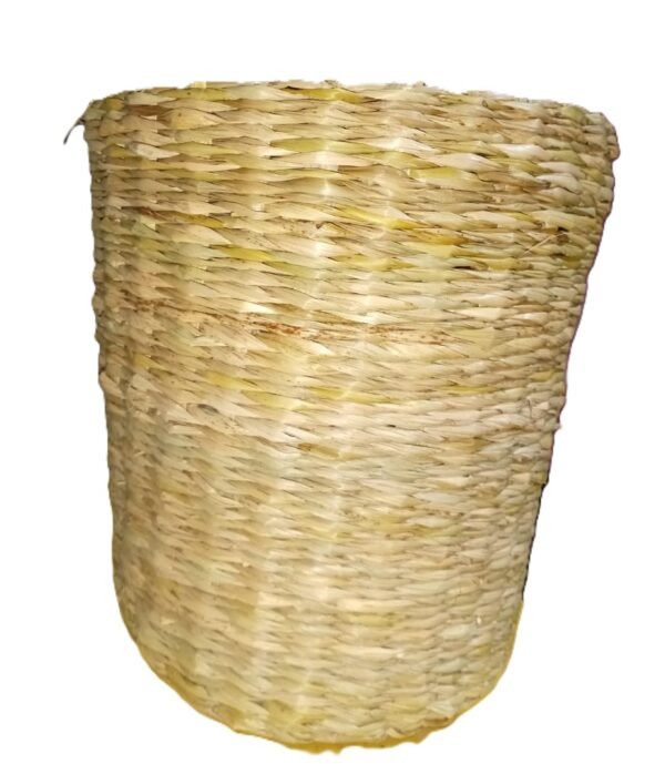 Weaving Pan Grass Dustbin (Panicum)- Handmade