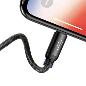 Baseus Three Primary Colors - 3 in 1 Cable - Micro, Lightning & Type C - 100% Authentic - 120 Cm