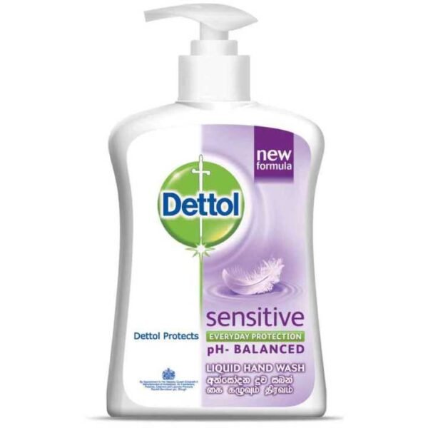 Dettol Hand Wash Sensitive Pump - 200ml