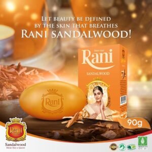 Rani Sandalwood Soap, 70g - 5.00 pcs - Image 2