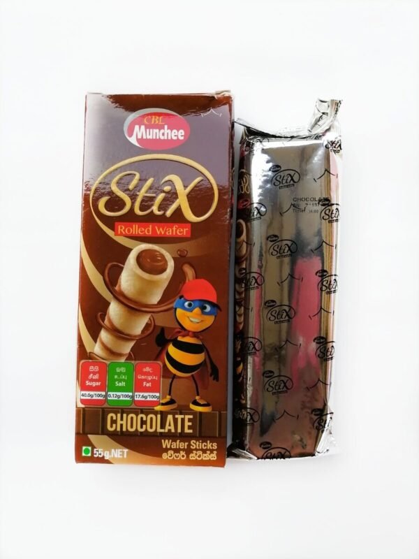 Munchee Wafer Sticks Chocolate - 100g - Image 2