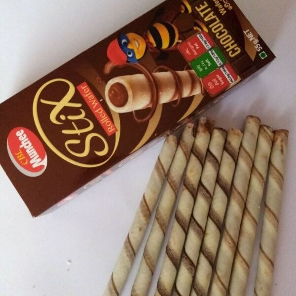 Munchee Wafer Sticks Chocolate - 100g - Image 3