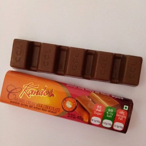 Kandos Caramel Cream Chocolate Bar 48g - Image 3