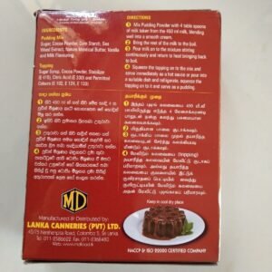 Md Pudding Mix Chocolate 160g
