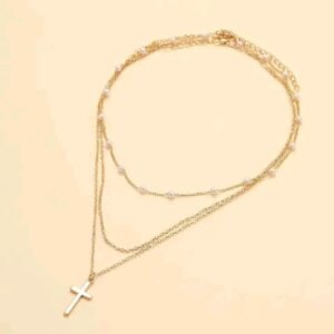 Pearl necklace set /මුතු ඇට මාල සෙට් එක