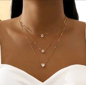 3pcs Necklace /නෙක්ලස් - Image 2