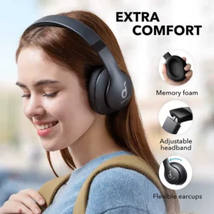 Anker Soundcore Life 2 Neo Wireless Over-Ear Bluetooth Headphones - 100% Authentic - Image 8