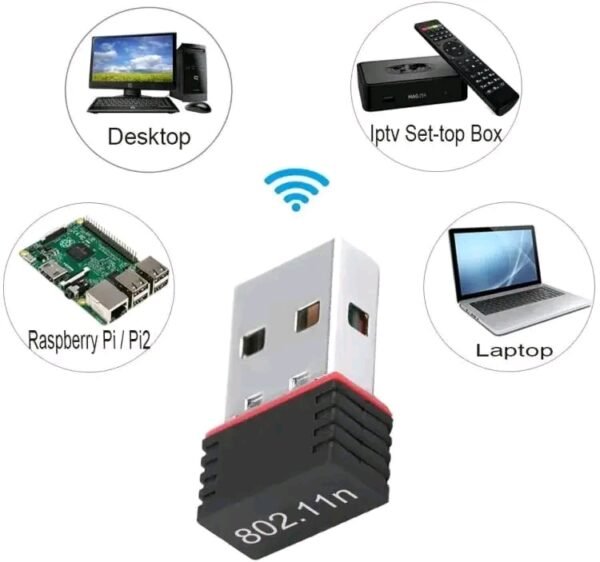 USB WIFI ADAPTER 300Mbps/වයි ෆයි ඇඩැප්ටරය