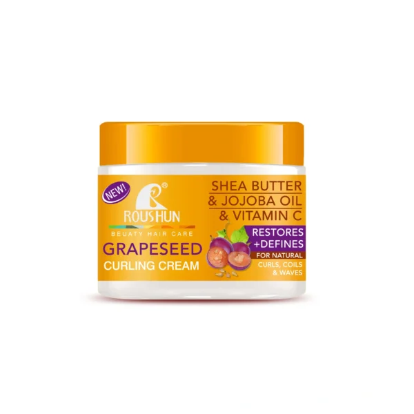 Roushun Grapeseed curling cream/ග්‍රේප්ස්සීඩ් කර්ලින් ක්‍රීම්
