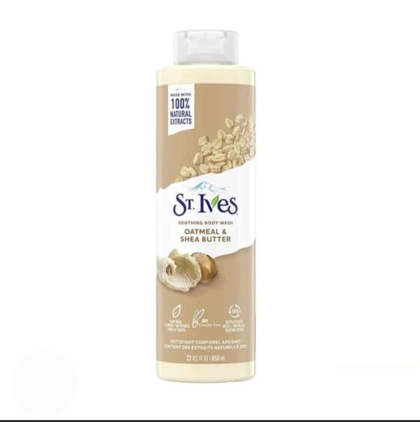 ST.Ives oatmeal & Shea ButterBody wash/ඕට් මීල් ශී බටර් බොඩී වොෂ්