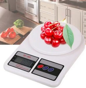 10KG Electronics digital kitchen scale/ඉලෙක්ට්‍රොනික තරාදිය - Image 2