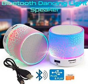 Bluetooth speaker with LED lights/බ්ලූටූත් ස්පීකර් ලයිට් සහිත - Image 3