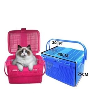 පෙට් කැරියර් බාස්කට්/pet carrier basket - Image 2