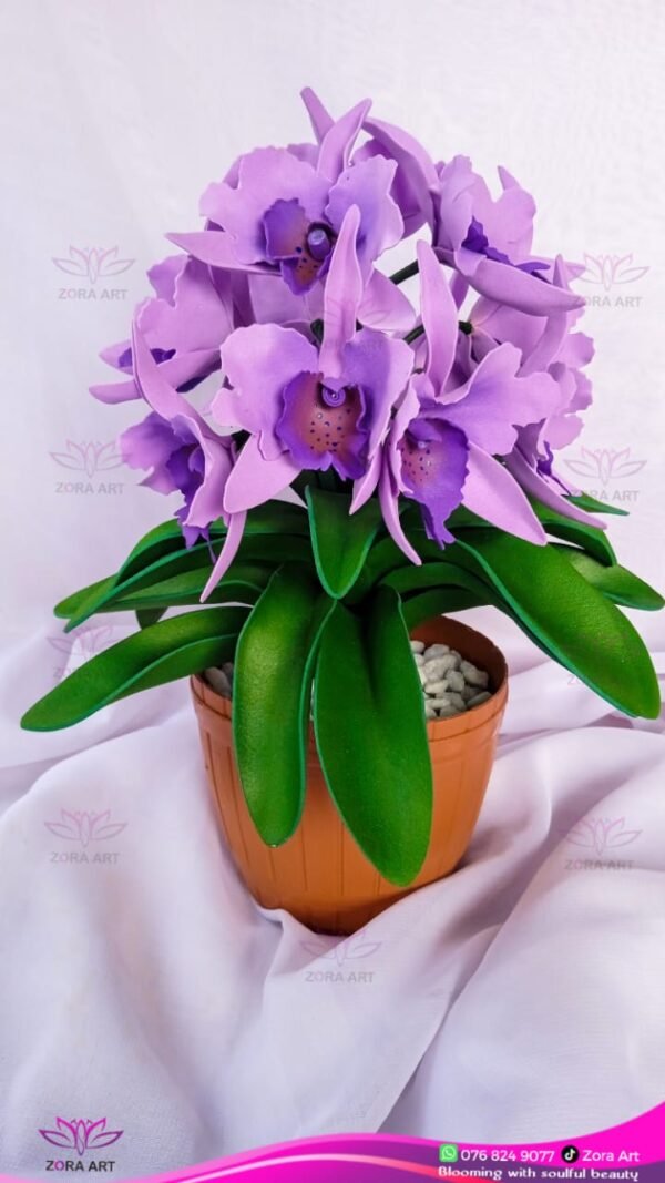 ඕකිඩ් මල් වාස්/orchid vase