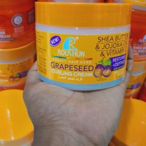 Roushun Grapeseed curling cream/ග්‍රේප්ස්සීඩ් කර්ලින් ක්‍රීම්