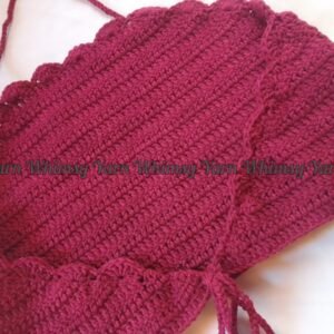 Crochet crop Top/ක්‍රොචට් ක්‍රොප් ටොප්