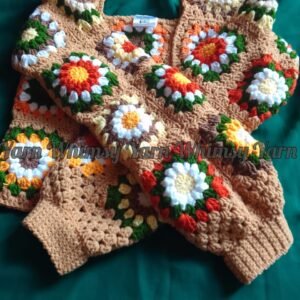 Chrochet cardigan/ක්‍රොචට් කාඩිගන්