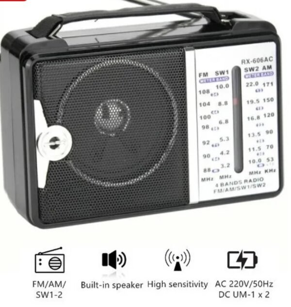 Rx 606 Radio/රේඩියෝ