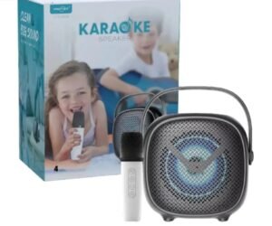 Bluetooth portable karaoke speaker with mic /බ්ලූටූත් ස්පීකර් සහ මයික් එක - Image 2