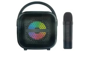 Bluetooth portable karaoke speaker with mic /බ්ලූටූත් ස්පීකර් සහ මයික් එක - Image 3