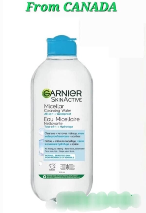 GARNIER MICELLAR CLEANING WATER /ගාර්ල්නියර් මිකෙල්ලා ක්ලීනින් වෝටර්