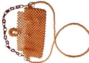 Beaded hand Bag/පබළු හෑන්ඩ් බෑග් - Image 2