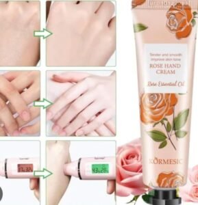 Kormesic Rose Hand cream/රෝස් හෑන්ඩ් ක්‍රීම් - Image 3