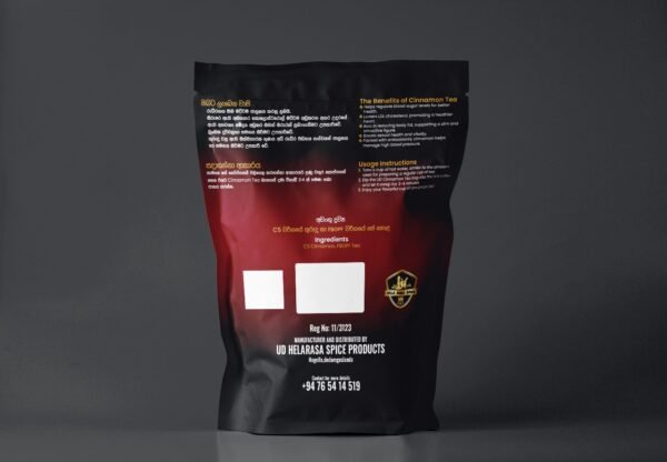 Cinnamon Tea - කුරුදු තේ - 20 Tea Bag - Image 2