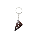 Coconut Shell Key Tag
